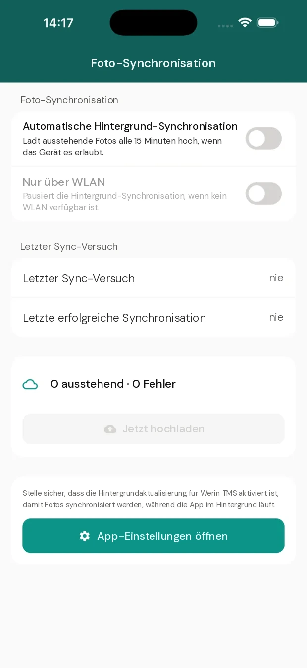 WTMS App: Fotokarte mit GPS (1 von 1)